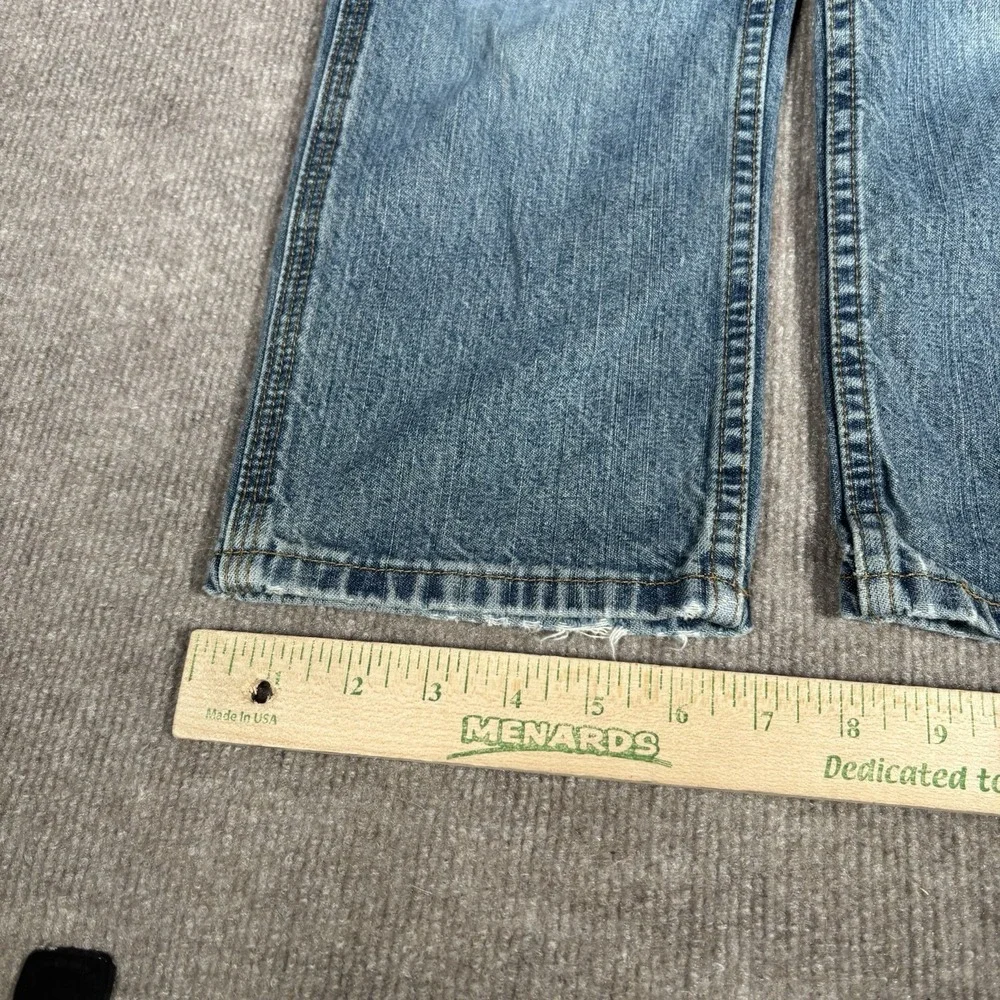 Vintage‎ Faded Glory Carpenter Jeans Youth Size 6 Relaxed Blue Denim Baggy Y2K